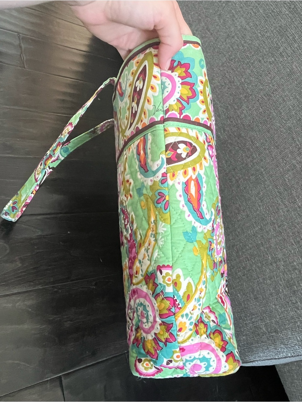 Vera Bradley Retired Tutti Frutti Everyday Quilted Tote- Excellent Condition! - Picture 3 of 15